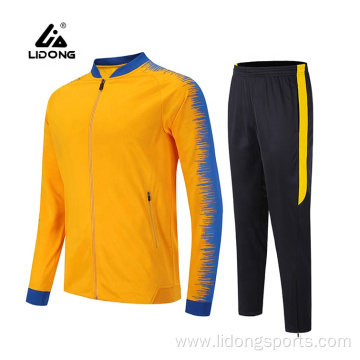 Fashion Long Sleeve Custom Logo Tracksuit Men